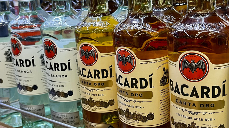 Bacardi Blanc et Bacardi Or