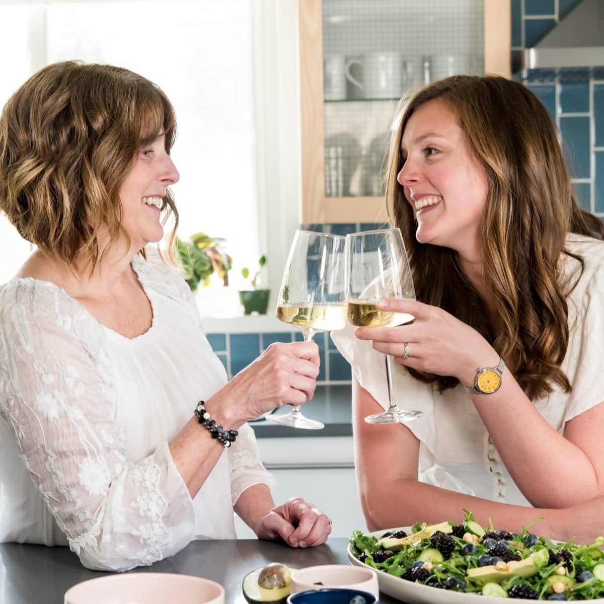 Lexi et Beth de la cuisine bondée