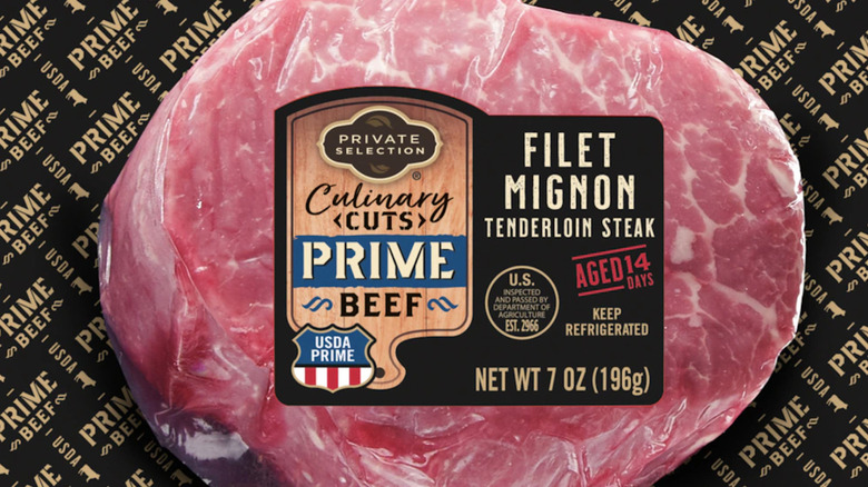 Premier filet mignon de Kroger