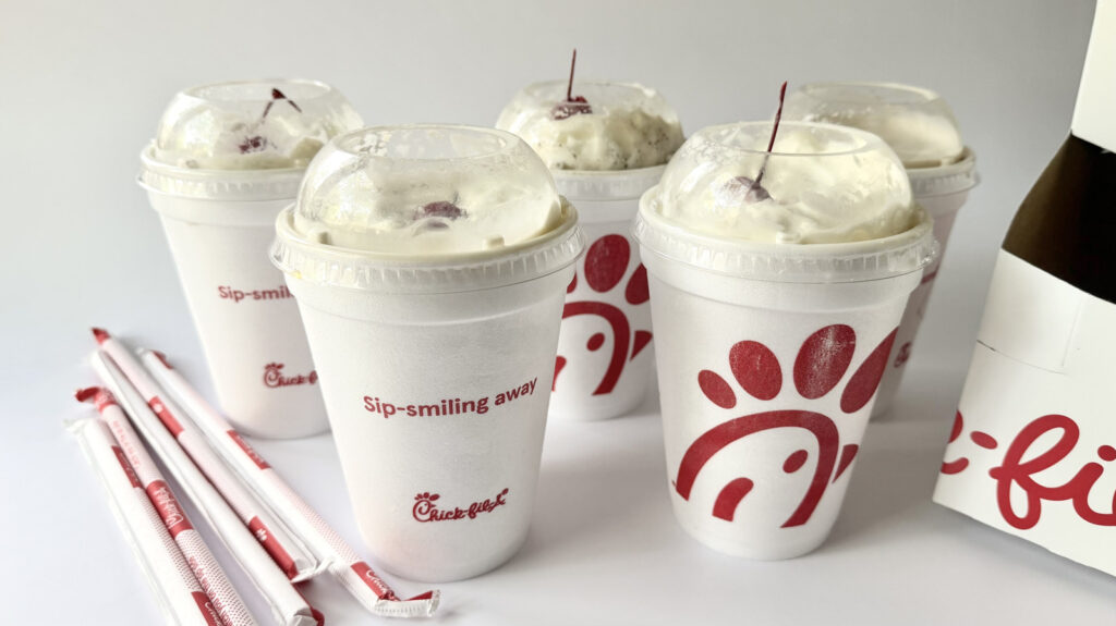5 milkshakes Chick-Fil-A, classés du pire au meilleur