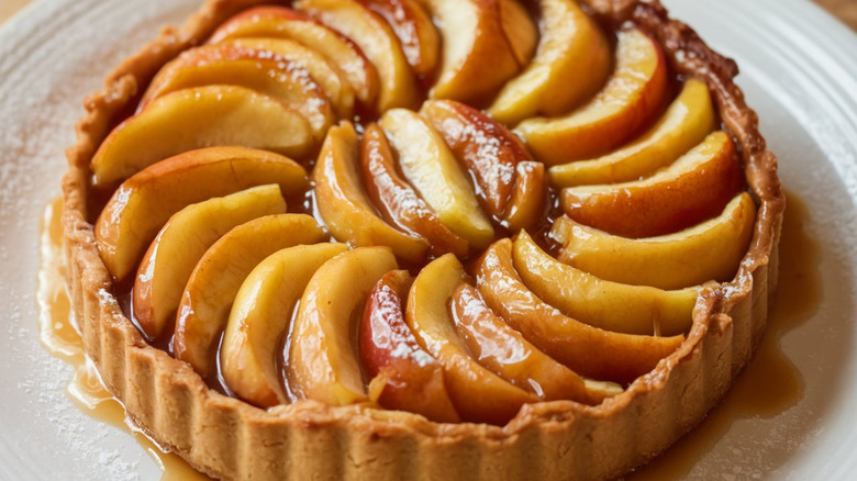 Une tarte Tatin.