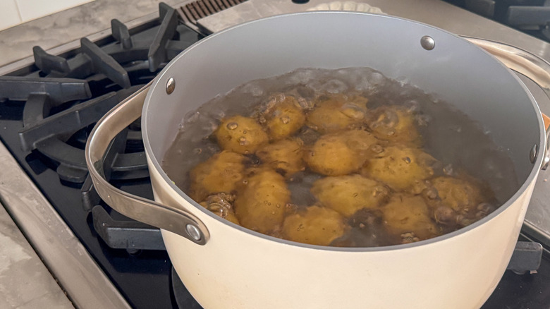 cuisson des pommes de terre