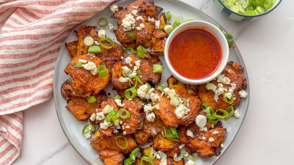 Recette de pommes de terre Buffalo écrasées