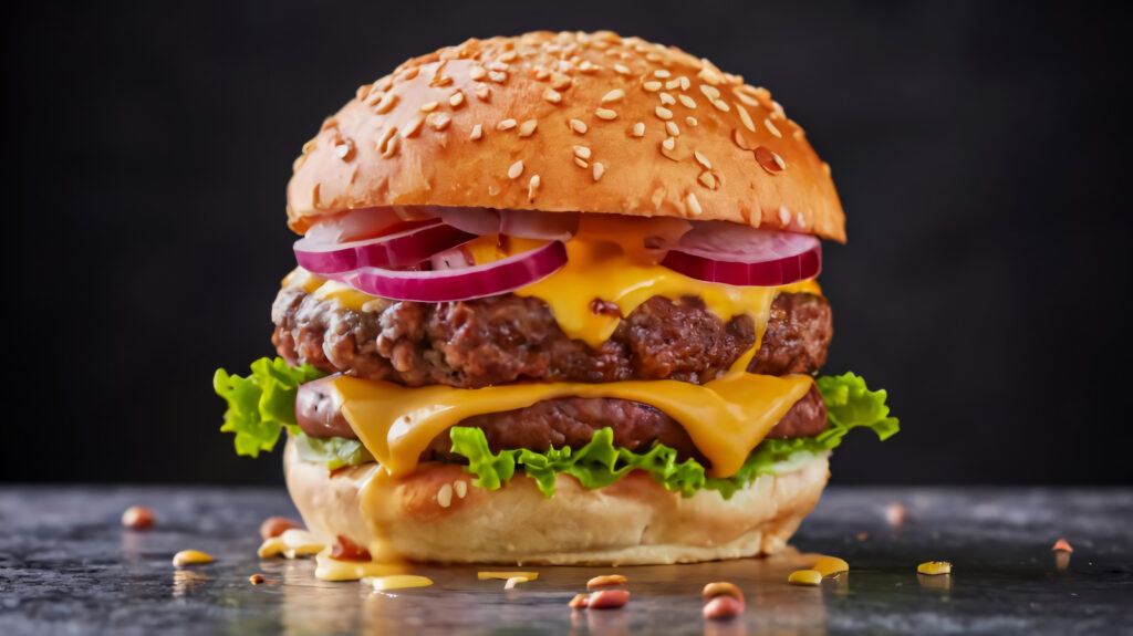 Pour des hamburgers ultra-juteux, ajoutez une cuillère à soupe de cet aliment de base à votre mélange de bœuf haché