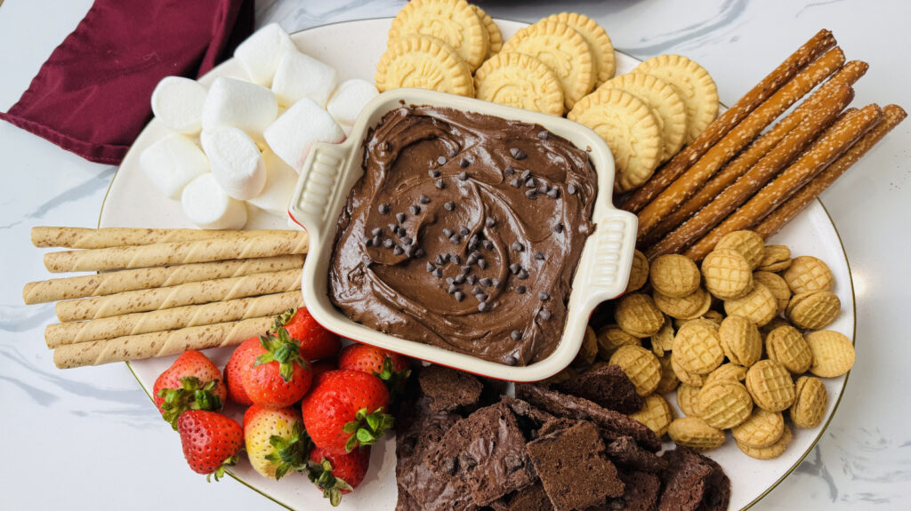 Recette de trempette à la pâte à brownie