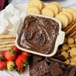 Recette de trempette à la pâte à brownie