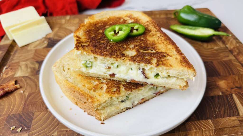 Recette de fromage grillé Jalapeño Popper
