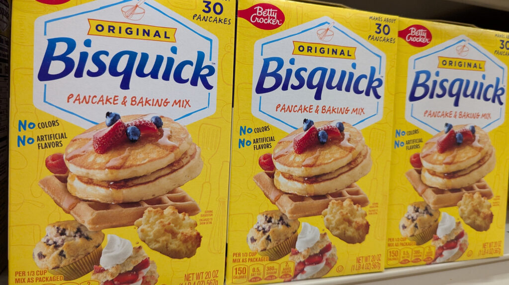 "Impossible Burger" signifiait quelque chose de totalement différent dans les années 80 - et cela impliquait une boîte de bisquick
