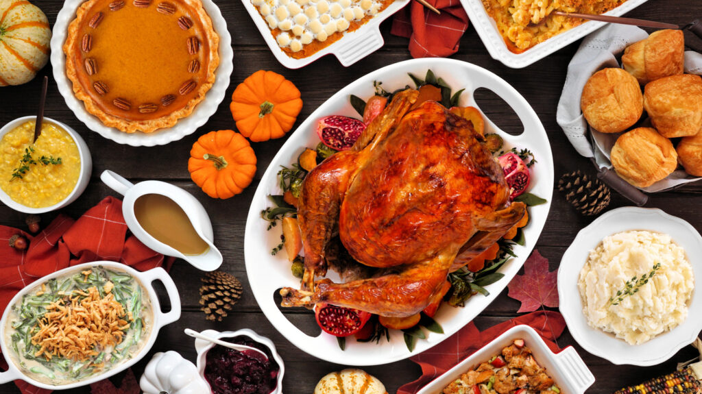 Déplacez-vous plutôt que la dinde – 80 % des Américains préfèrent plutôt les cuisiner pour Thanksgiving