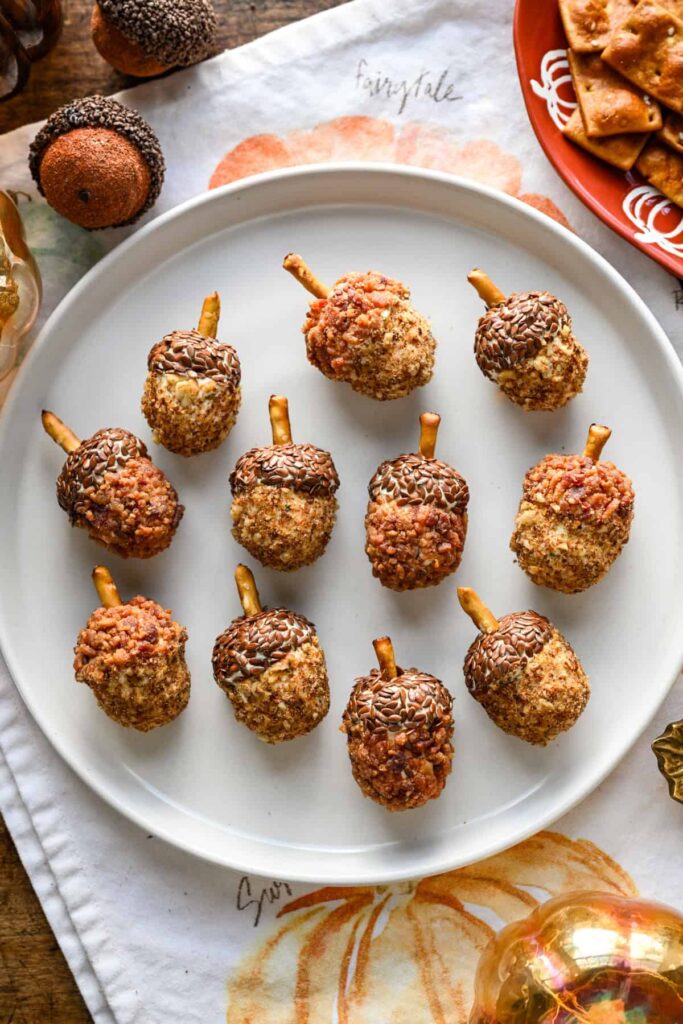 Boulettes de fromage aux glands